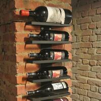 Produktbild f�r 'Wand-Weinregal Black Pure f�r 1,5 Liter Magnum-Flaschen'
