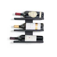 Produktbild f�r 'Wand-Weinregal Black Pure f�r 3 Magnum-Flaschen'