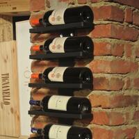 Produktbild f�r 'Wand-Weinregal Black Pure f�r 6 Flaschen � 0,75l'