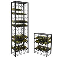 Produktbild f�r 'Weinregal RUSTIKO aus Metall'