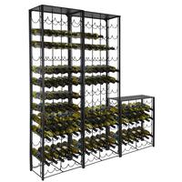 Produktbild f�r 'Weinregal RUSTIKO aus Metall'