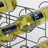 Produktbild f�r 'Metall-Weinregal CIRCOLO, silber'