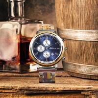 Produktbild f�r 'Herren-Chronograph Whisky Swiss'