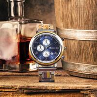Produktbild f�r 'Herren-Chronograph Whisky Swiss'