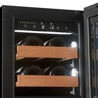 Produktbild f�r 'Zweizonen Unterbau-Weink�hlschrank WLU-50DF f. 13 Fl.'