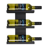 Produktbild f�r 'Wand-Weinregal Black Pure f�r 3 Flaschen � 0,75l'