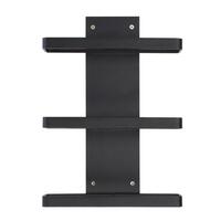 Produktbild f�r 'Wand-Weinregal Black Pure f�r 3 Flaschen � 0,75l'