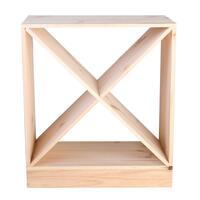 Produktbild f�r 'Weinregal 60 cm, Sockel 60 cm breit, Kiefernholz natur'
