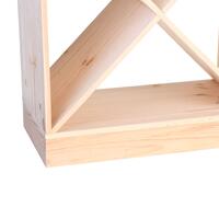 Produktbild f�r 'Weinregal 60 cm, Sockel 60 cm breit, Kiefernholz natur'