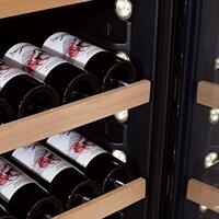 Produktbild f�r 'Zweizonen Weink�hlschrank WLB-460DF-Mix, 172cm, 152 Flaschen'