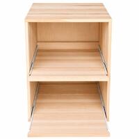 Produktbild f�r 'Weinregal 60 cm, 2 Ausz�ge f�r Weinkisten, T 60 cm'
