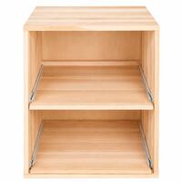 Produktbild f�r 'Weinregal 60 cm, 2 Ausz�ge f�r Weinkisten, T 60 cm'