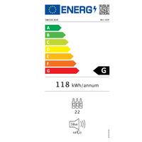 Produktbild f�r 'Einzonen-Einbau-Weink�hlschrank WLI-60F, 45cm, 24 Flaschen'