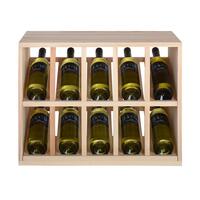 Produktbild f�r 'Weinregal Pr�sentationsmodul, Kiefernholz natur'
