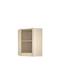 Produktbild f�r 'Weinregal PRESTIGE , Eckmodul niedrig, Eichenholz natur'