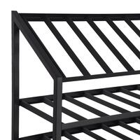 Produktbild f�r 'Metall-Weinregal Black Pure, Modell 16, niedrig'