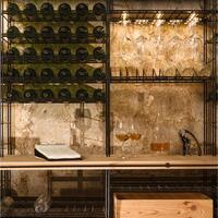 Produktbild f�r 'Weinregal-System LA CAVE aus Metall, H 220 cm'