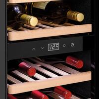 Produktbild f�r 'Zweizonen-Weink�hlschrank f�r 38 Flaschen'