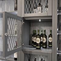 Produktbild f�r 'Weinregal-System Piemont, Tannenholz, Anthrazit'