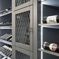 Produktbild f�r 'Weinregal-System Piemont, Tannenholz, Anthrazit'