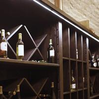 Produktbild f�r 'Weinregal-System Piemont, Eichenfunier, dunkelbraun'