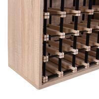 Produktbild f�r 'Regalmodul mit Einsatz Quadrato, Eiche hell'