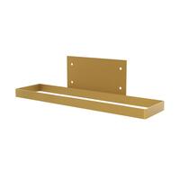 Produktbild f�r 'Wand-Weinregal f�r 1 Magnumflasche, goldfarben'