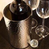 Produktbild f�r 'Wein-/Flaschenk�hler NEBRASKA, geh�mmert'