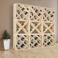 Produktbild f�r 'Weinregal 50 cm, Modul STANDARD, Holz natur'