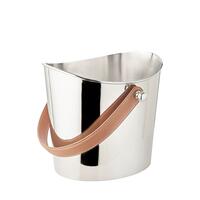 Produktbild f�r 'Wein-/Flaschenk�hler GILBERT, mit Ledergriff, glatt'