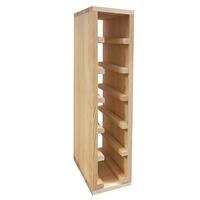 Produktbild f�r 'Weinregal 60 cm, Modul schmal f�r 6 Flaschen, natur'