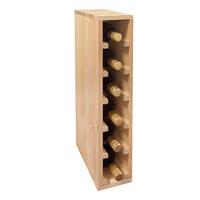 Produktbild f�r 'Weinregal 60 cm, Modul schmal f�r 6 Flaschen, natur'