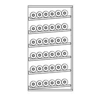 Produktbild f�r 'CAVERPRO-fessional, Eiche hell, Modul 6'