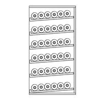 Produktbild f�r 'CAVERPRO-fessional, Eiche hell, Modul 6'