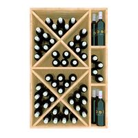 Produktbild f�r 'Weinregal PROVINALIA Modell 39, Kiefer'