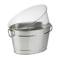 Produktbild f�r 'Flaschenk�hler TIN, siberfarben'