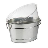 Produktbild f�r 'Flaschenk�hler TIN, siberfarben'