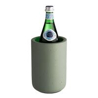 Produktbild f�r 'Flaschenk�hler ELEMENT aus Beton, gr�n'