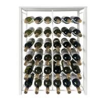 Produktbild f�r 'Weinregal RUSTIKO f. 36 Fl., Wei�, H 85,5 cm'