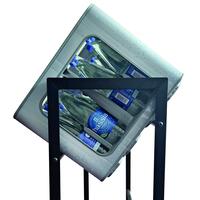 Produktbild f�r 'Getr�nkekisten-Regal aus Metall, B 50 cm'