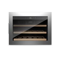 Produktbild f�r 'Design Einbauk�hlschrank WINESAFE 18 INOX'