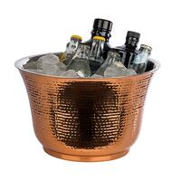 Produktbild f�r 'Flaschenk�hler ATHEN, kupferfarben, geh�mmert'