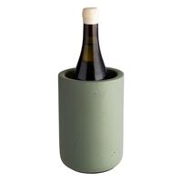 Produktbild f�r 'Flaschenk�hler ELEMENT aus Beton, gr�n'
