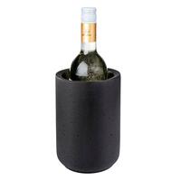 Produktbild f�r 'Flaschenk�hler ELEMENT aus Beton, schwarz'