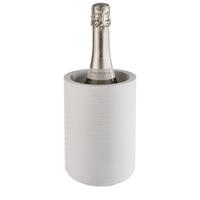 Produktbild f�r 'Flaschenk�hler ELEMENT aus Beton, wei�'