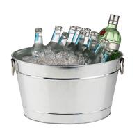 Produktbild f�r 'Flaschenk�hler TIN, siberfarben'