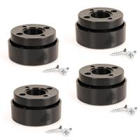 H�henverstellbare Aufstellf��e 4er-Set