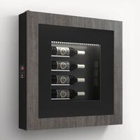 Produktbild f�r 'Klimatisiertes Wand-Weinregal f�r 4 Flaschen, Modell 6'