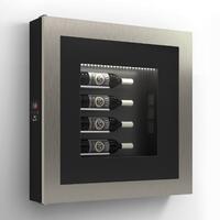 Produktbild f�r 'Klimatisiertes Wand-Weinregal f�r 4 Flaschen, Modell 8'