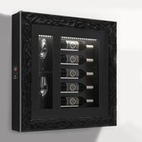 Produktbild f�r 'Klimatisiertes Wand-Weinregal f�r 5 Flaschen, Modell 6'